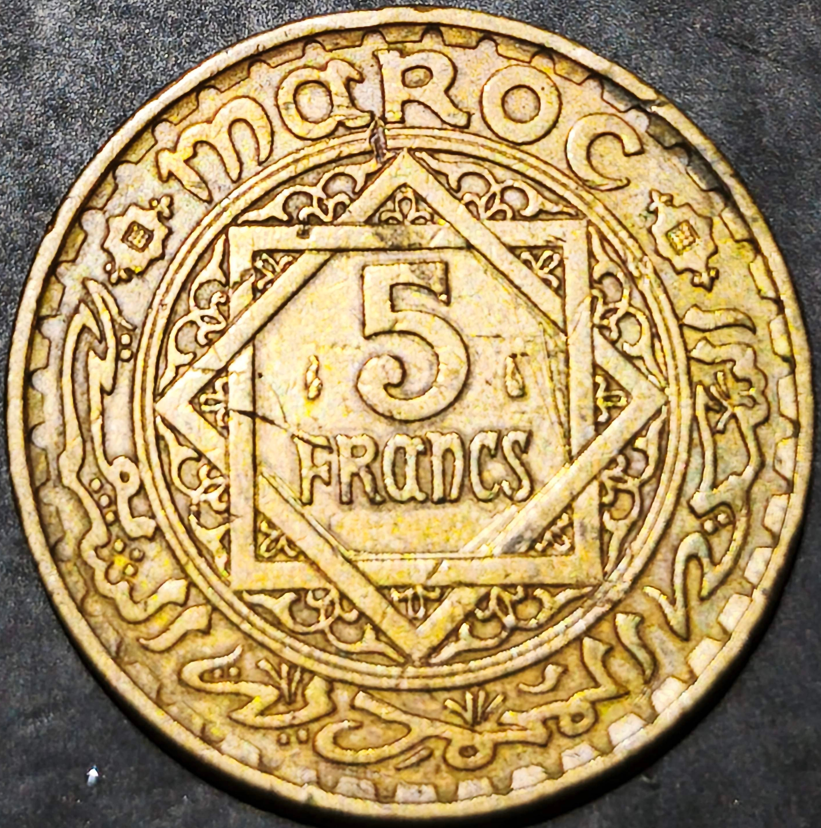 Morocco 5 Francs 1946