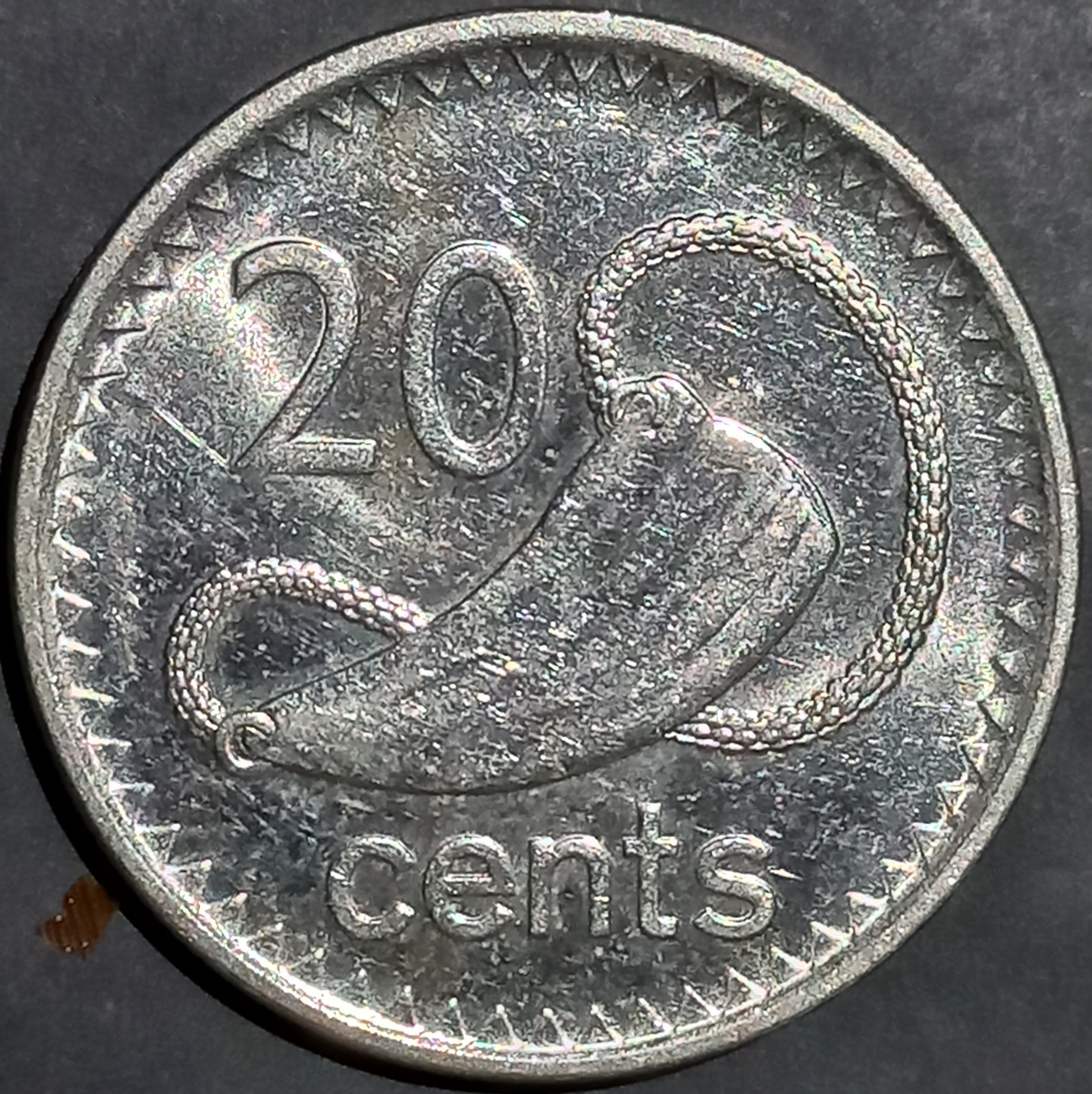 Fiji 20 Cents 2009, 2010