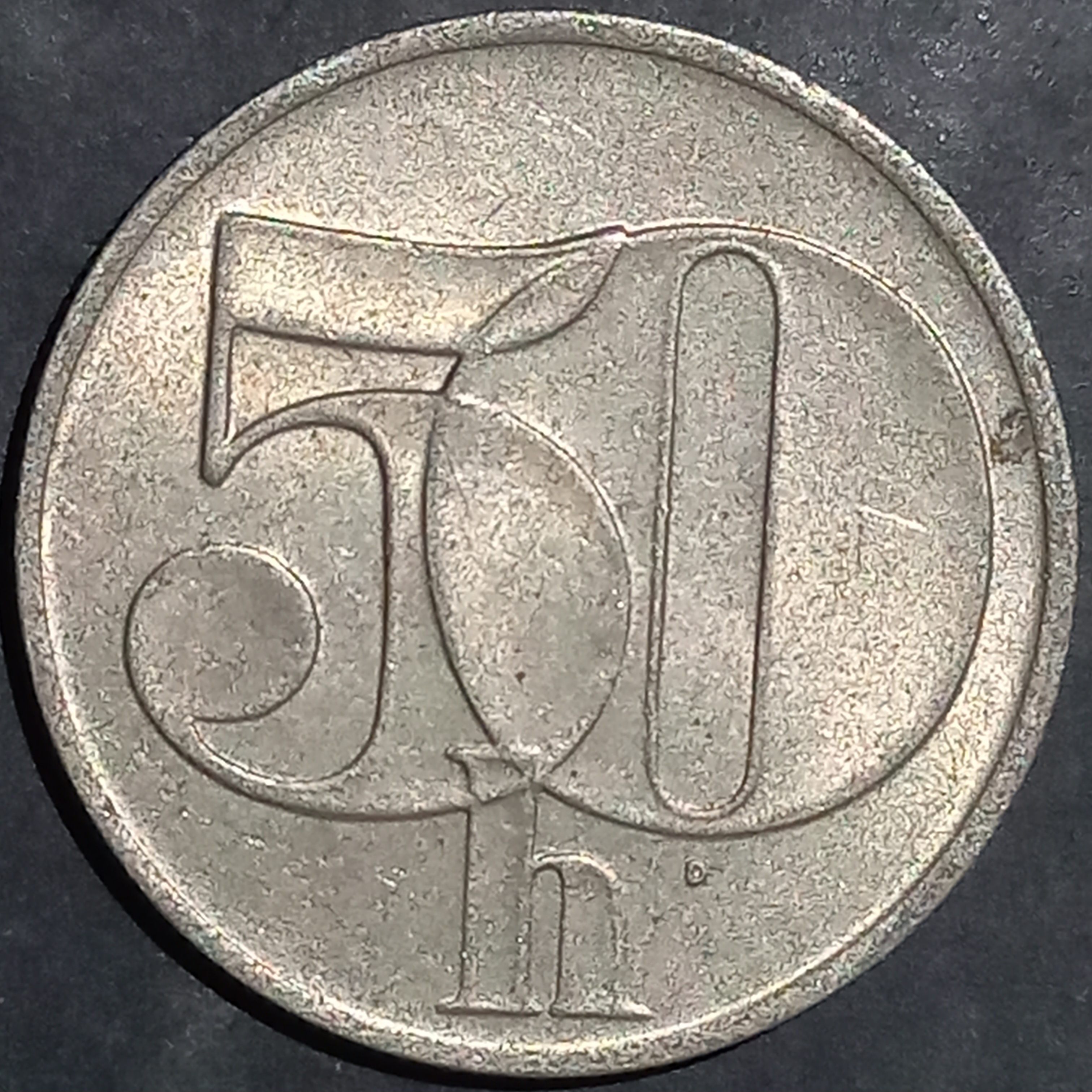 Czechoslovakia 50 Haléřů 1991, 1992