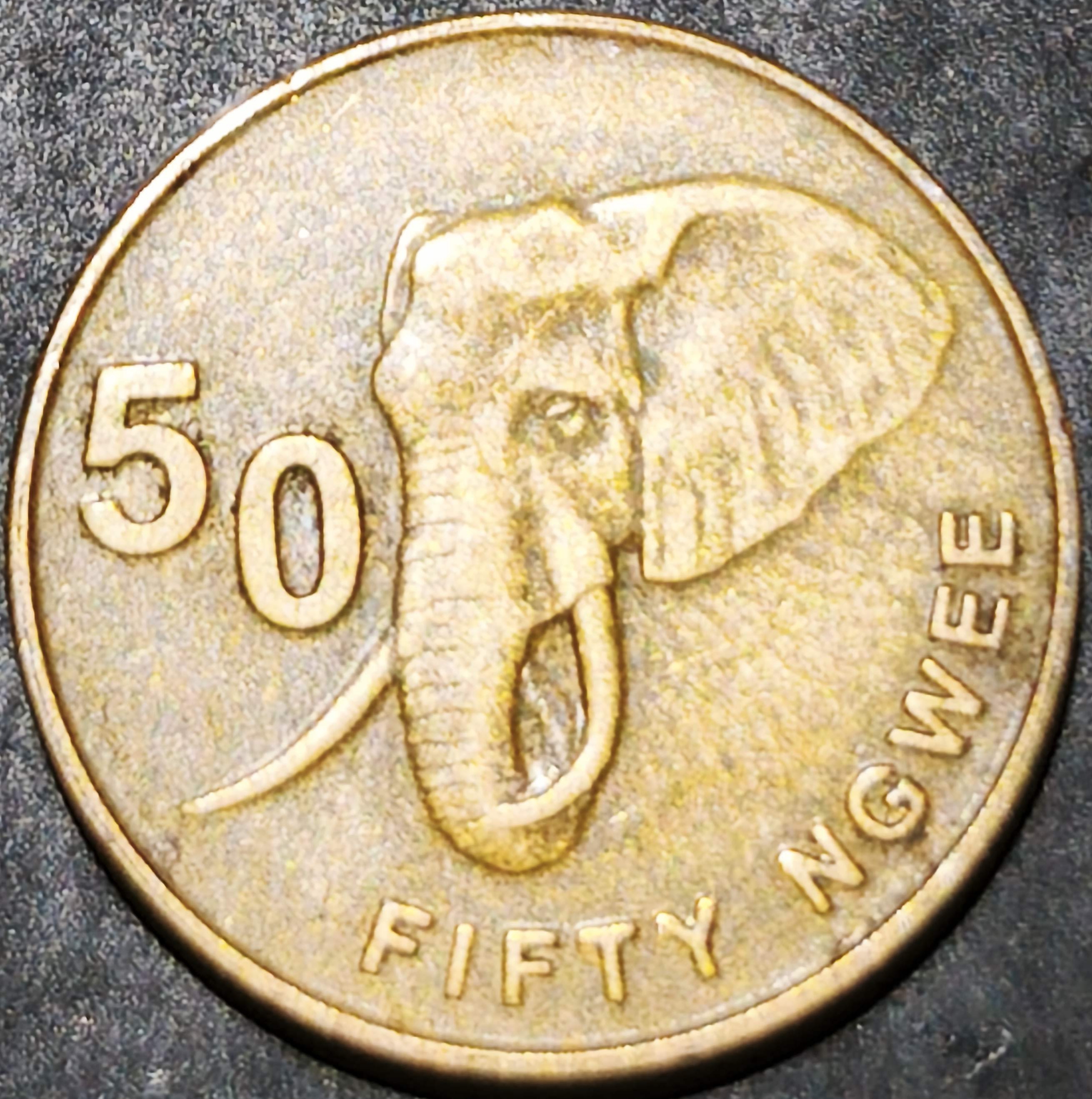 Zambia 50 Ngwee 2012 2017