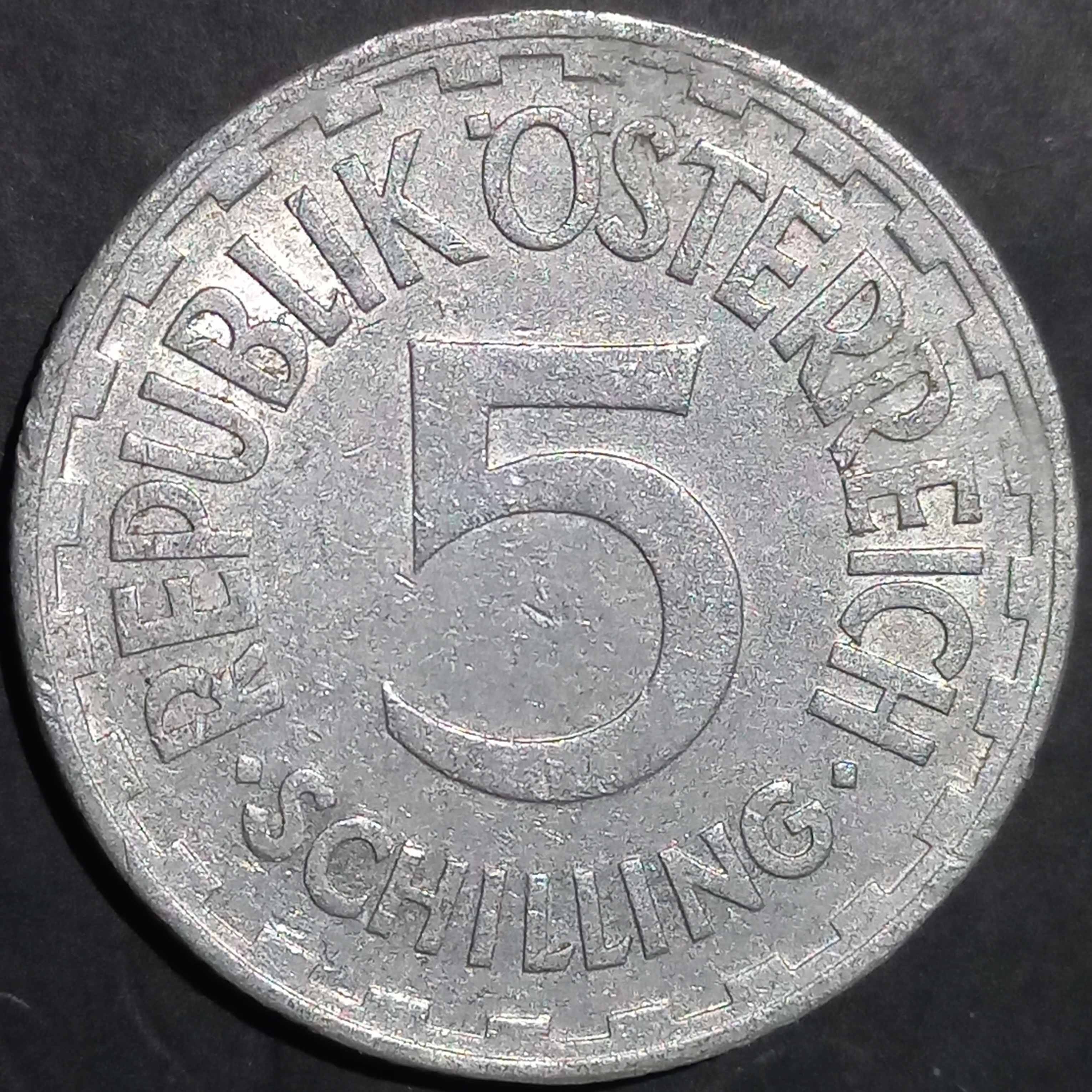 Austria 5 Schillings 1952~1957