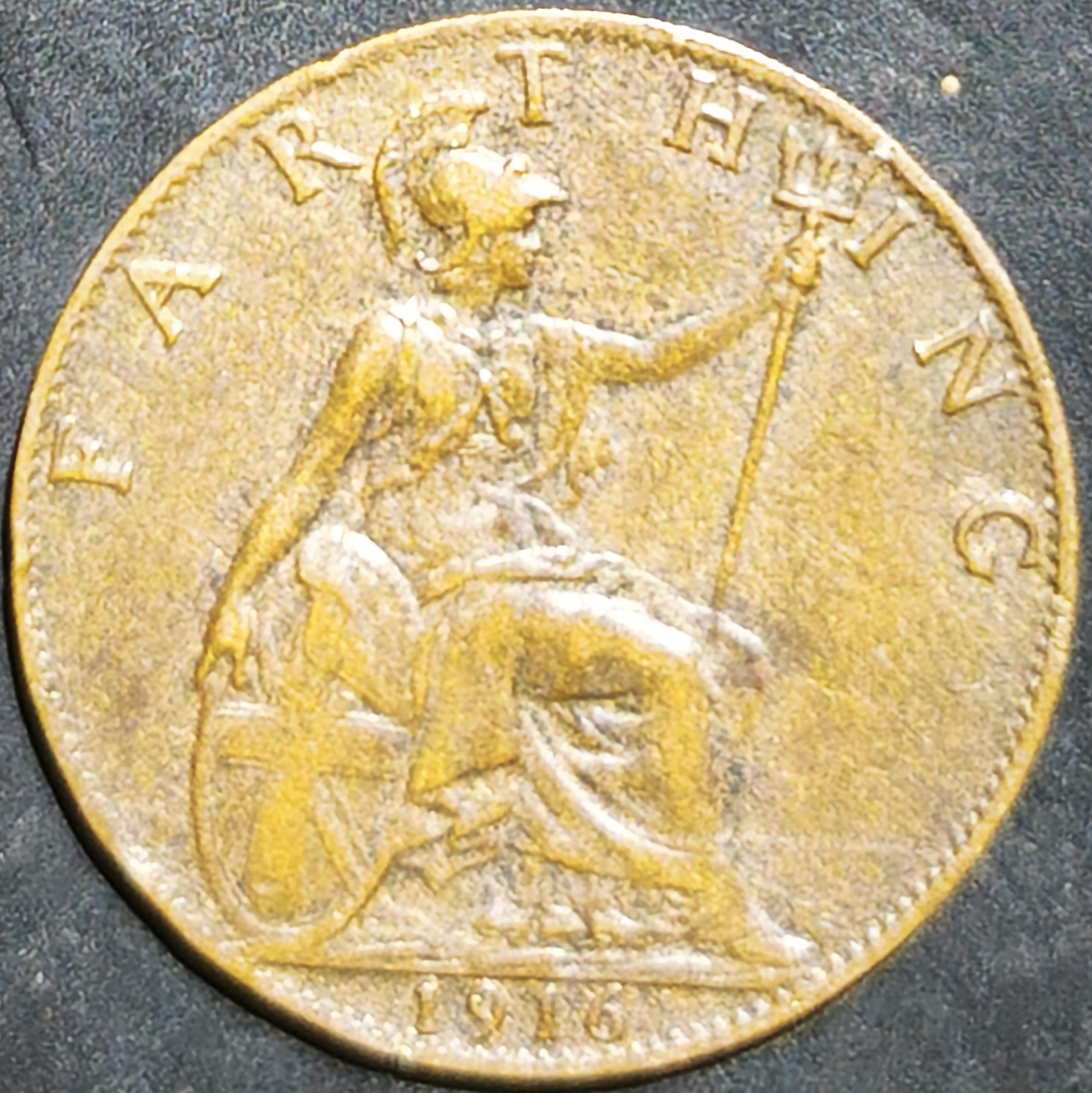 Great Britain 1 Farthing 1911~1918