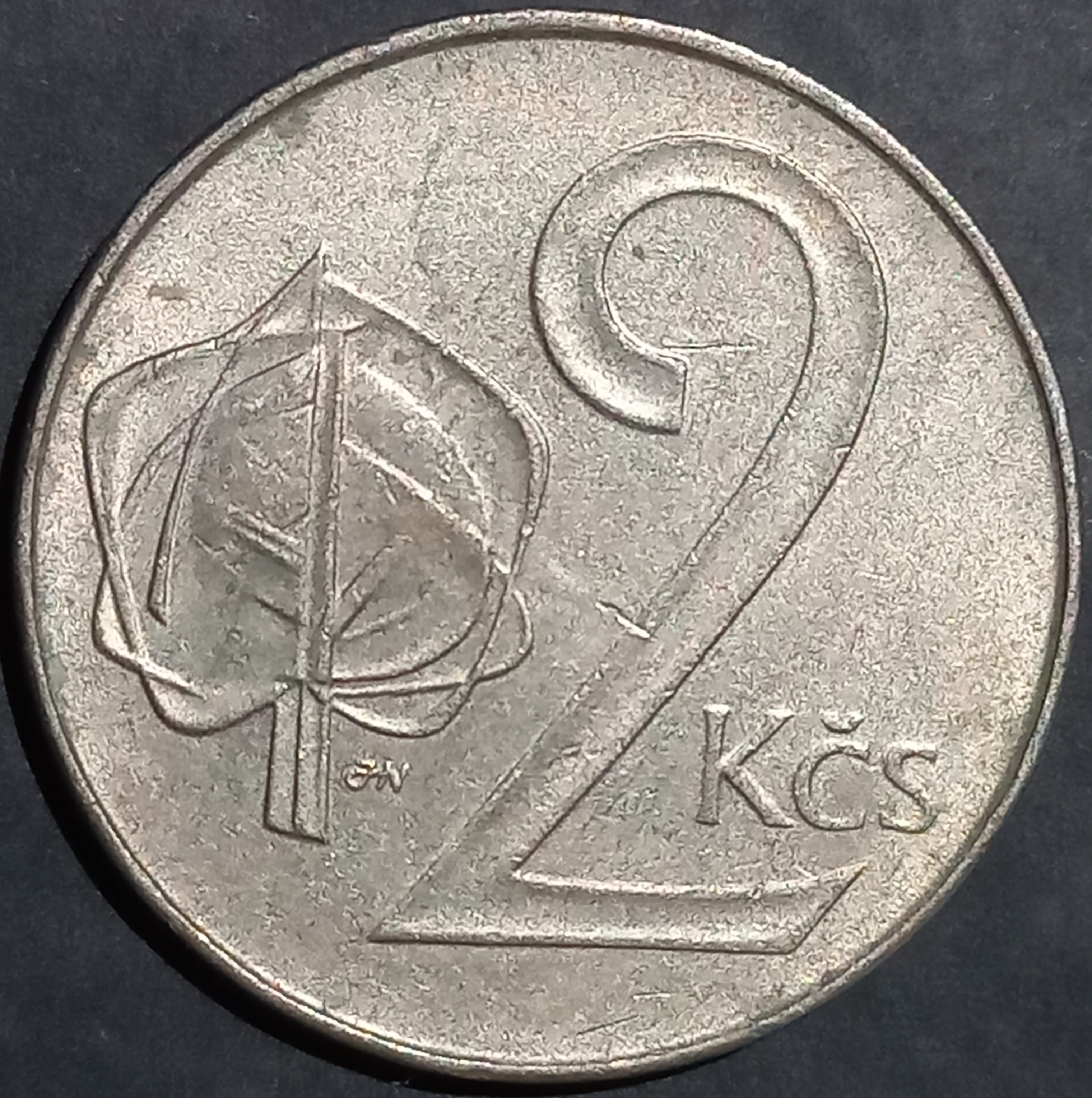 Czechoslovakia 2 Koruny 1991, 1992