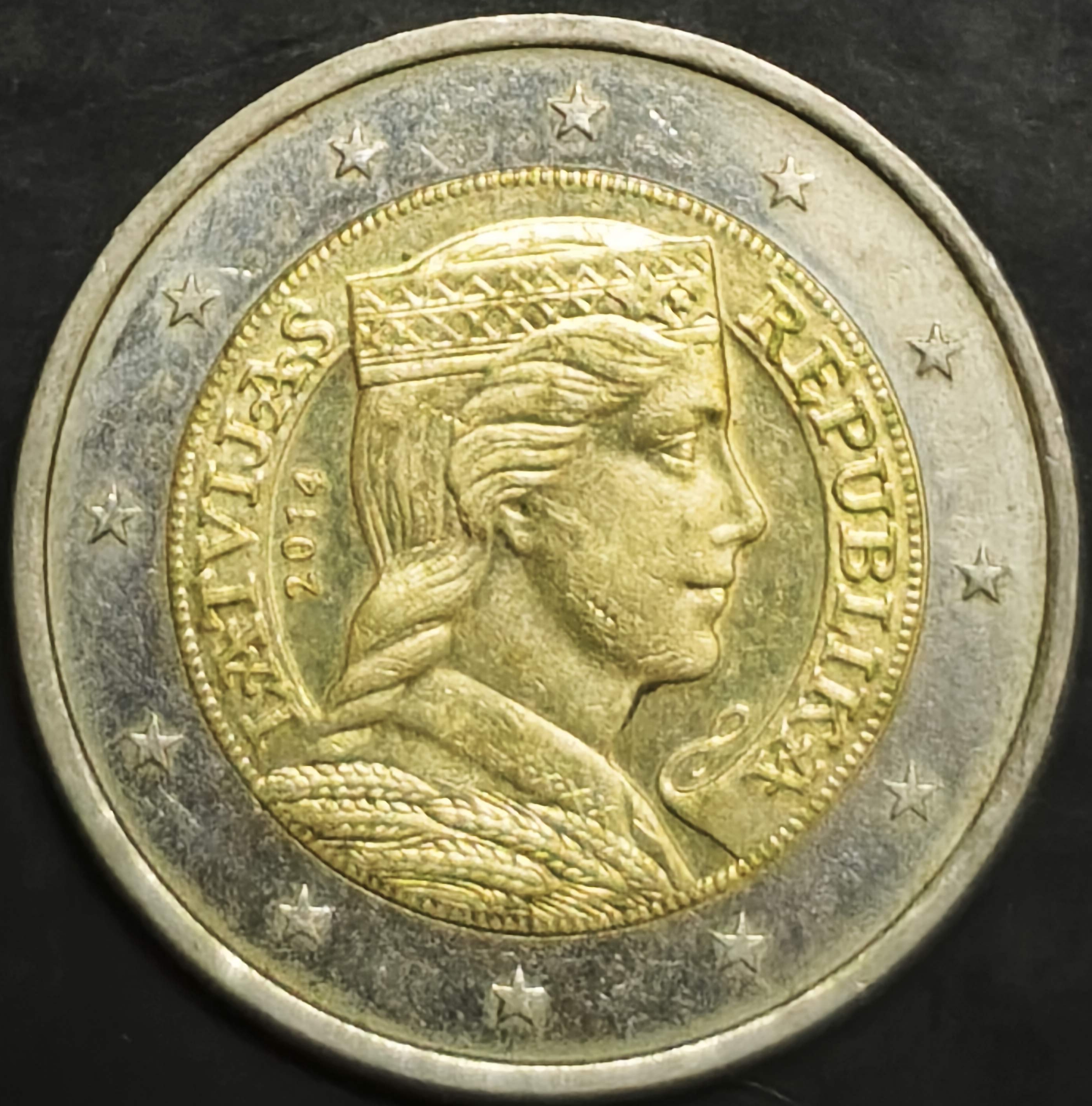 Latvia 2 Euros 2014~2026