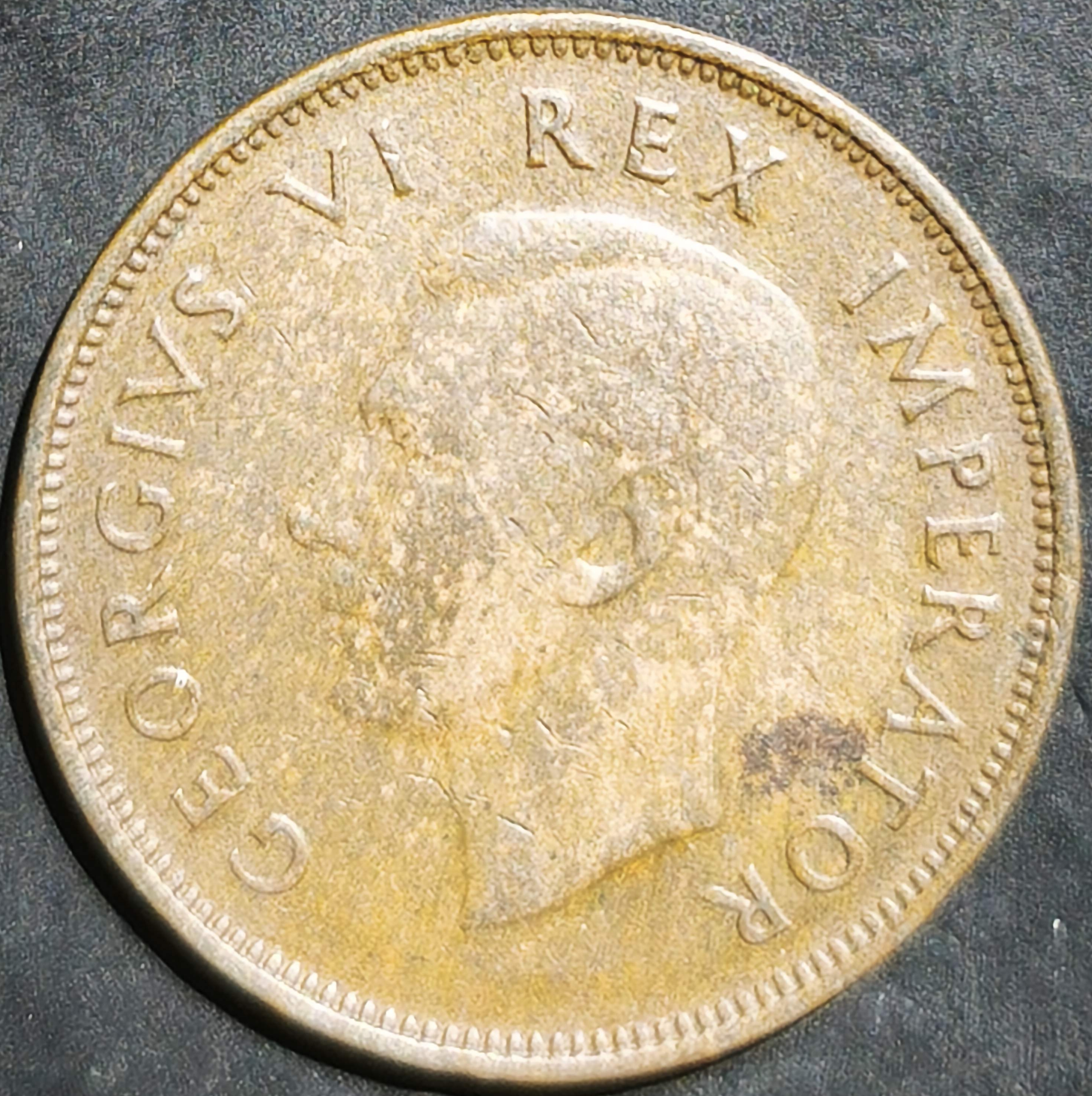 South African Union ½ Penny 1937~1947