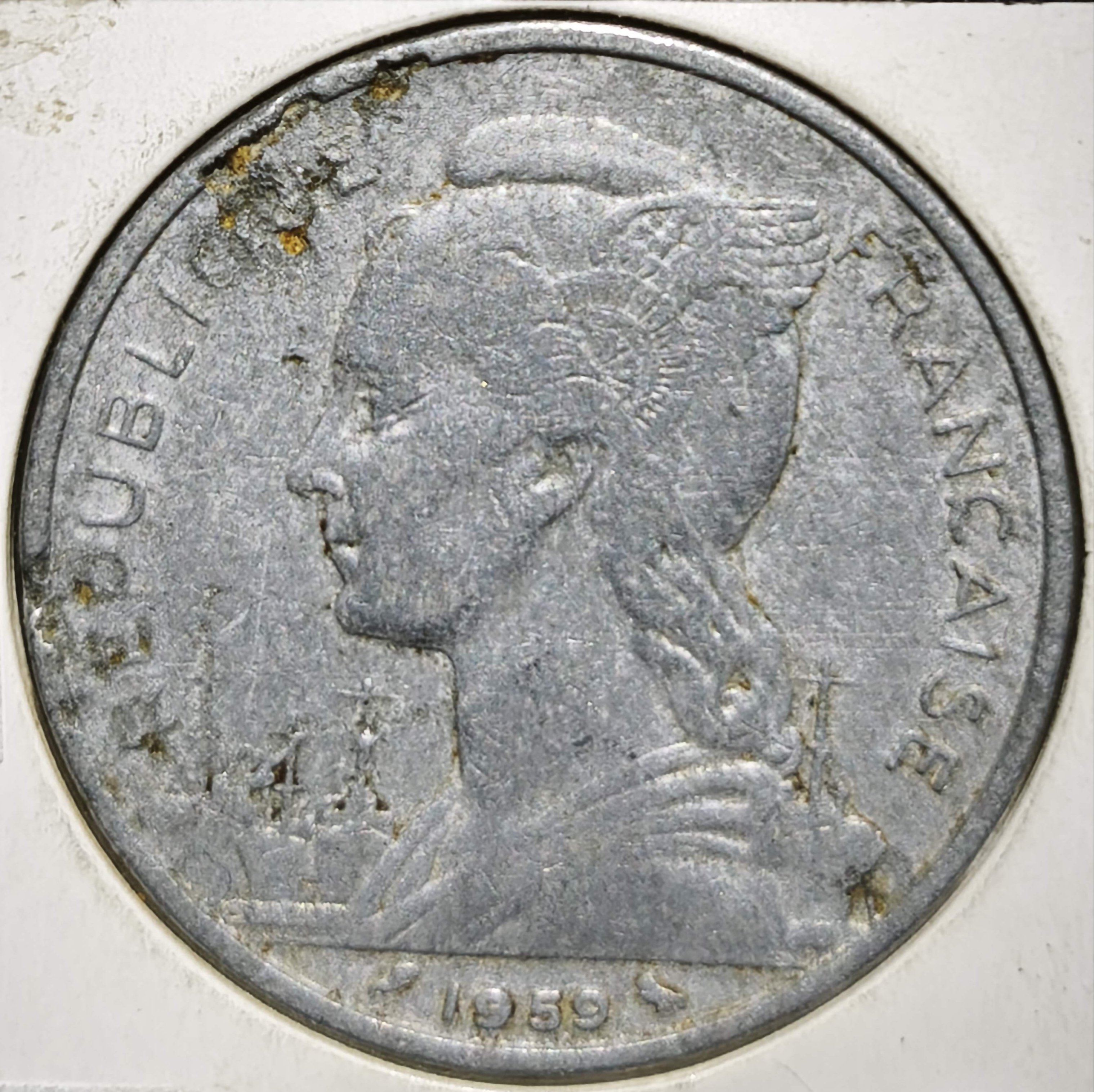 Djibouti 5 Francs 1959~1965