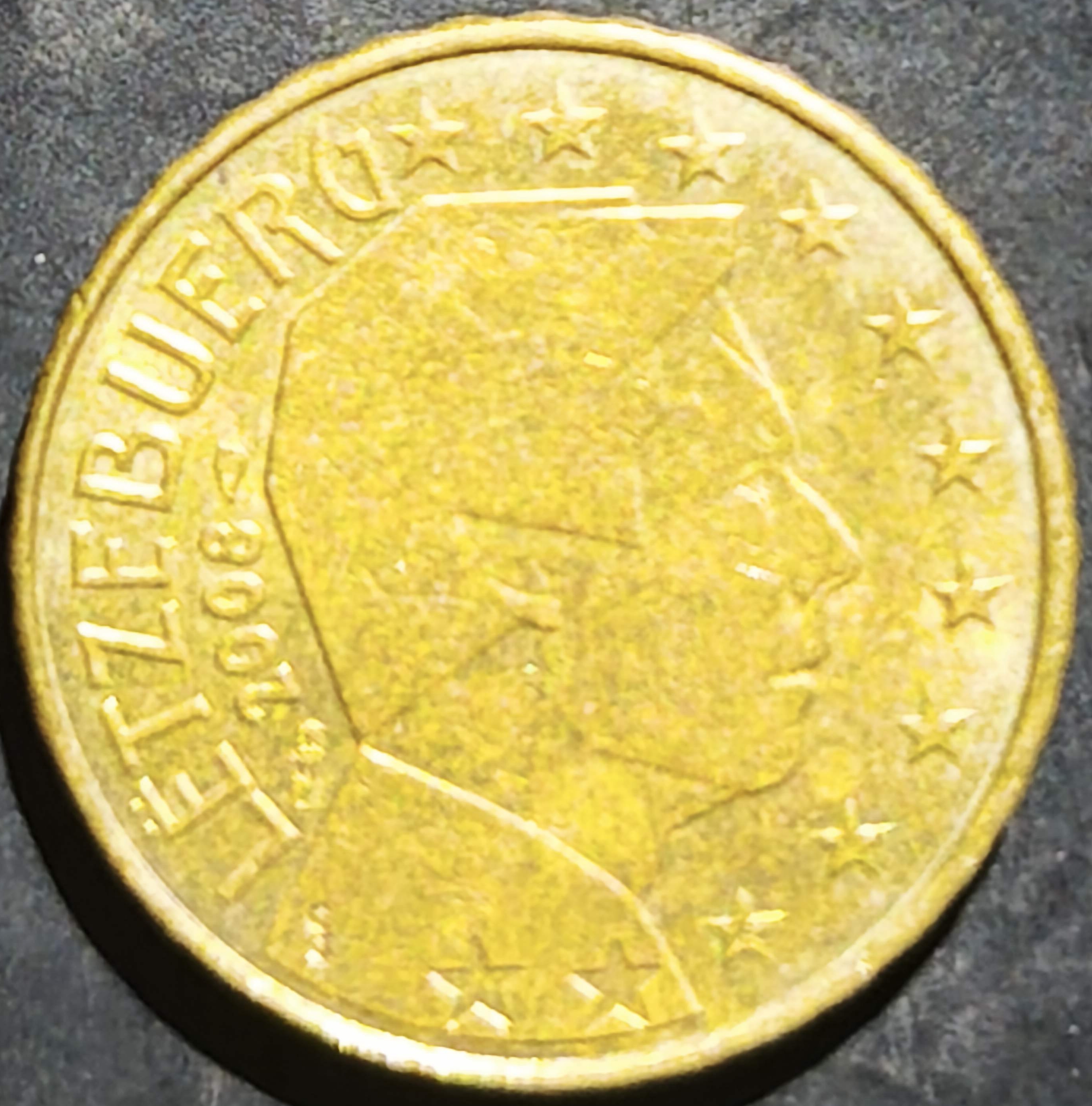 Luxembourg 10 Euro Cent 2007, 2008