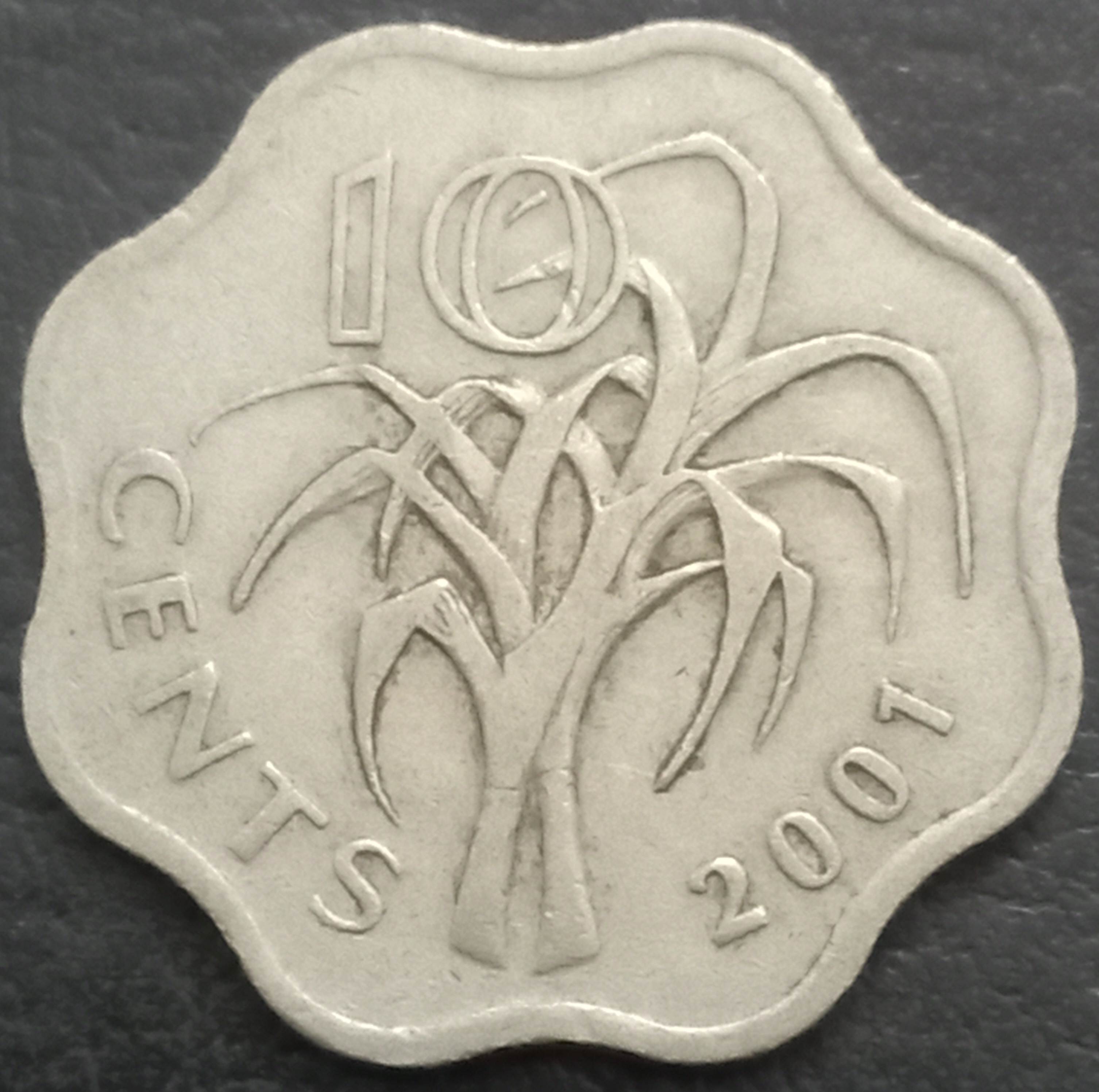 Eswatini 10 Cents 1995~2009