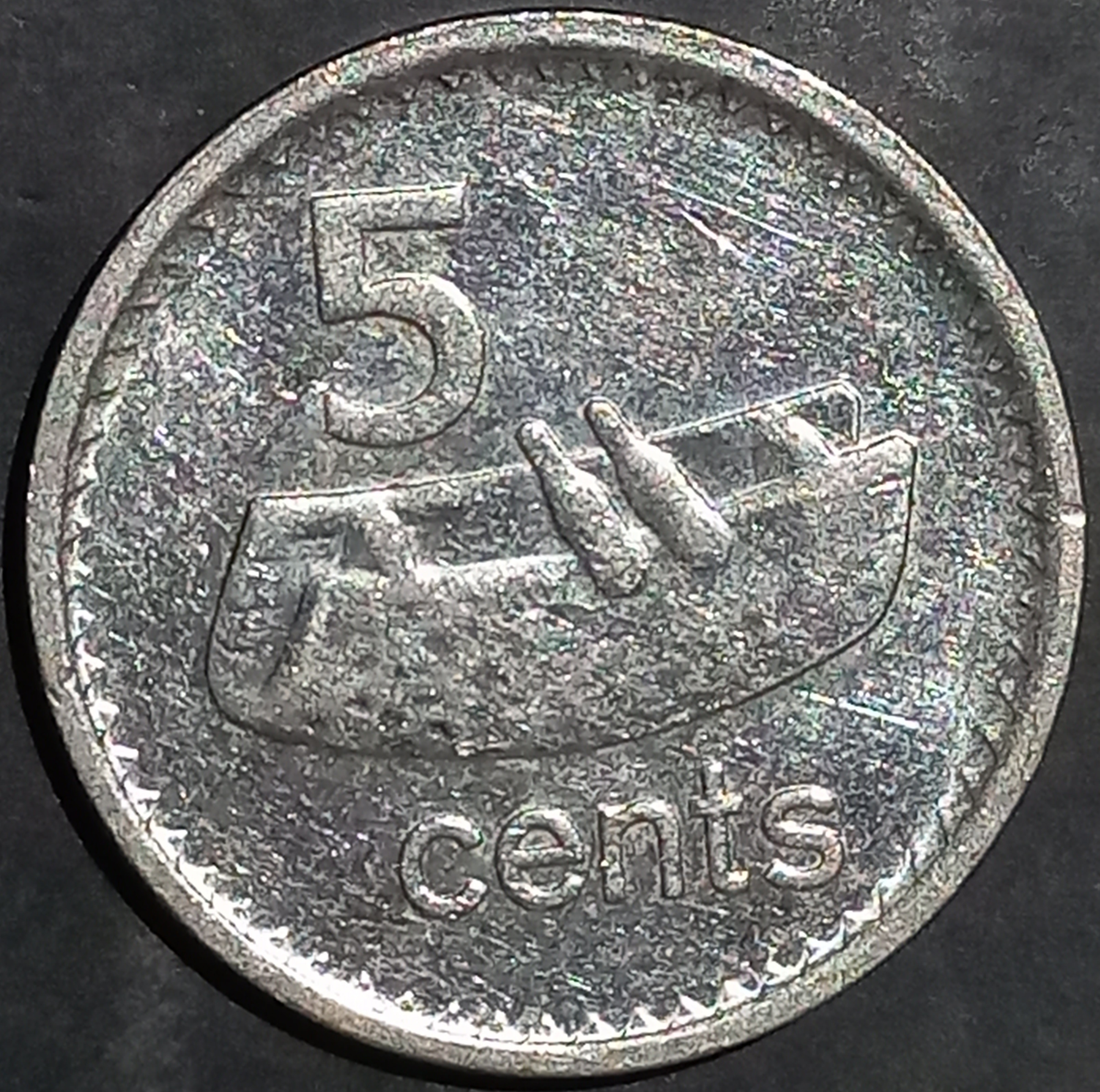 Fiji 5 Cents 2009, 2010