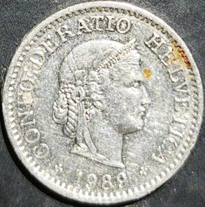 Switzerland 10 Rappen 1879~2026