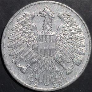 Austria 5 Schillings 1952~1957