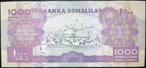 Somaliland 1000 Shillings 2011~2016