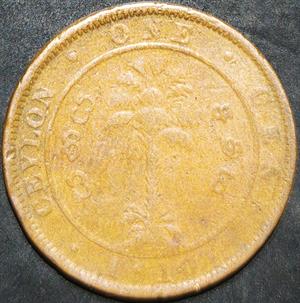 Ceylon 1 Cent 1904~1910