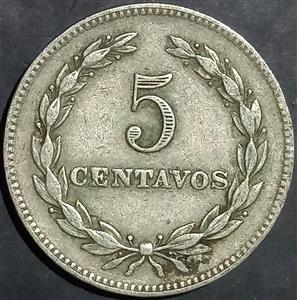 El Salvador 5 Centavos 1977