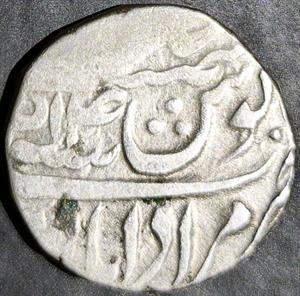 Rohaikhand 1 Rupee 1760 Ahmad Shah Abdali Muradabad