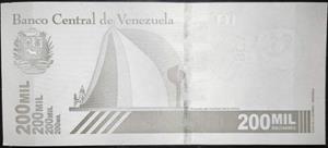 Venezuela 200000 Bolívares 2020