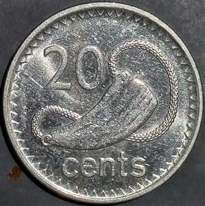 Fiji 20 Cents 2009, 2010
