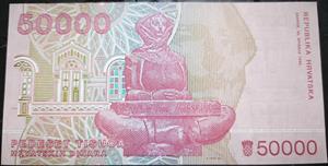Croatia 50000 Dinara 1993