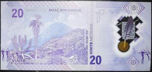 Mozambique 20 Metical New 2024