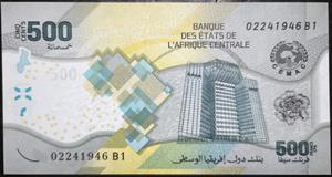 Central African States 500 CFA Franc 2022~2025