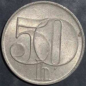 Czechoslovakia 50 Haléřů 1991, 1992