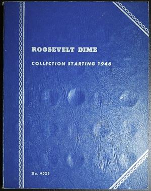 USA Roosevelt Dimes Empty Book 1946~2025