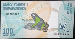 Madagascar 100 Ariary 2017~2025