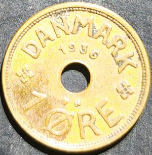 Denmark 1 Øre 1927~1940