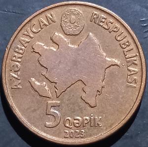 Azerbaijan 5 Qapik 2023~2025