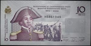 Haiti 10 Gourde 2004~2021
