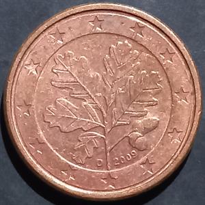 Germany 1 Euro Cent 2002~2026