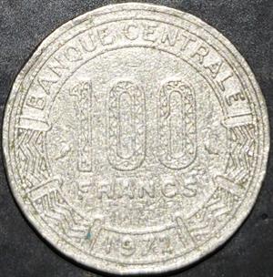 Chad 100 Francs 1971, 1972