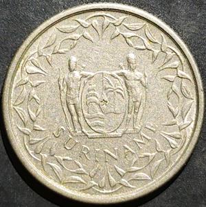 Suriname 25 Cents 1986
