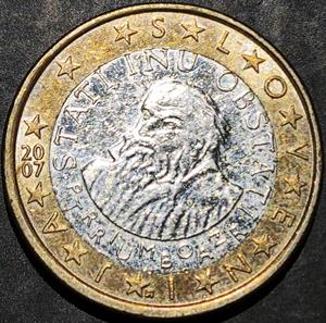 Slovenia 1 Euro 2007~2026