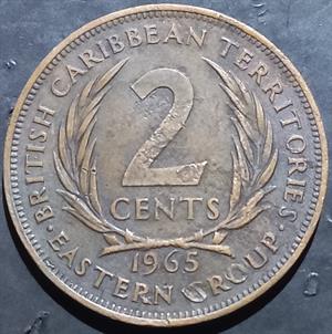 East Caribbean States 2 Cents 1955~1965