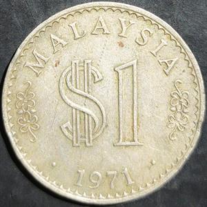 Malaysia 1 Ringgit 1971~1986