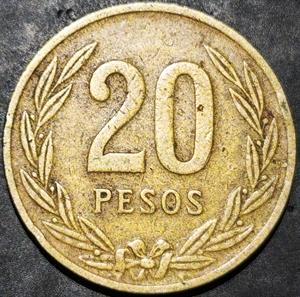 Colombia 20 Pesos 1982~1989