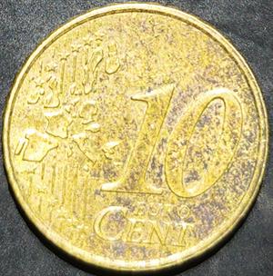 Luxembourg 10 Euro Cents 2003, 2004