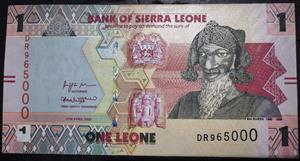 Sierra Leone 1 Leone 2022