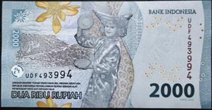 Indonesia 2000 Rupiah 2022~2026