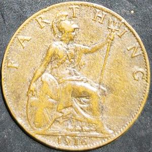 Great Britain 1 Farthing 1911~1918