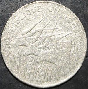 Chad 100 Francs 1971, 1972