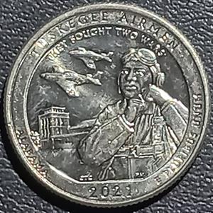USA ¼ Dollar 2021 Tuskegee Airmen