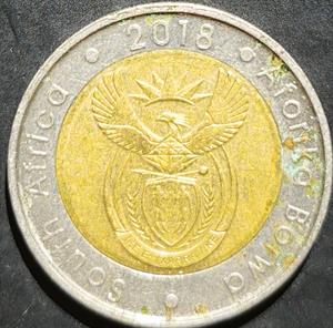 South Africa 5 Rand 2018 Mandela