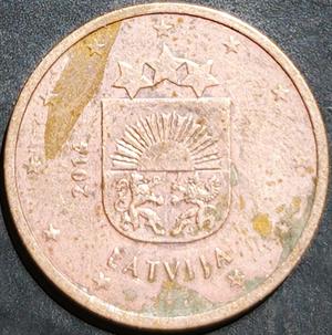 Latvia 5 Euro Cents 2014~2026