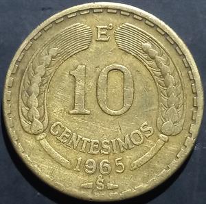 Chile 10 Centesimos 1960~1970