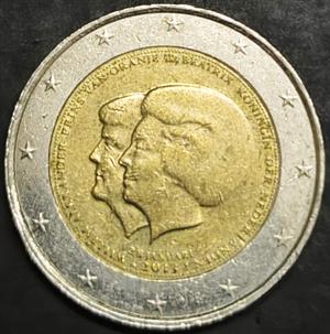 Netherlands 2 Euros 2013 Comm