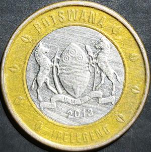 Botswana 5 Pula 2013~2016