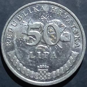 Croatia 50 Lipa 1995~2021
