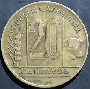 Argentina 20 Centavos 1942~1950